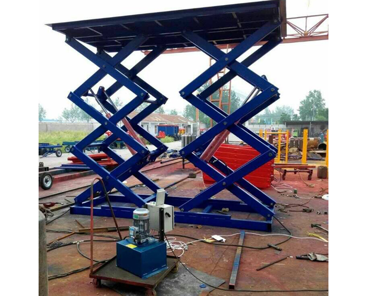 固定剪叉式液壓升降作業平臺